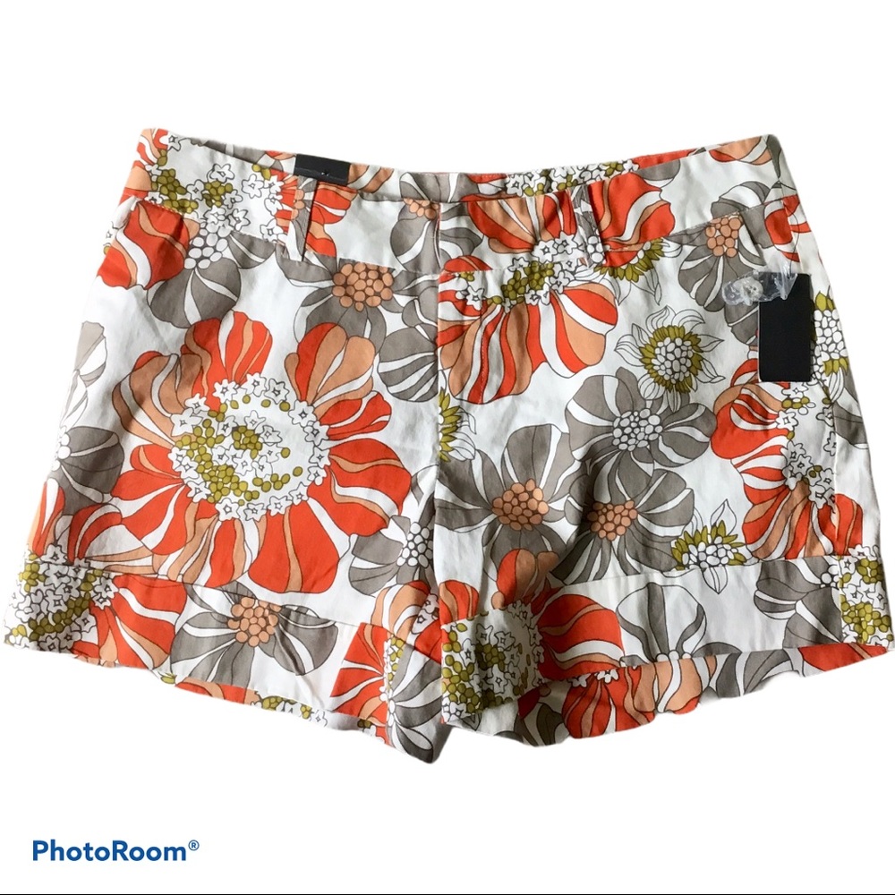 Mossimo Supply Co Floral Stretch Cuffed Shorts